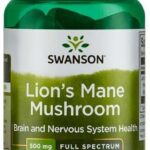 Swanson Full Spectrum Lion's Mane Mushroom, 500mg - 60 kapsulas