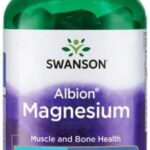 Swanson Albion Magnesium Glycinate / Magnijas Bisglicināts - 90 kapsulas