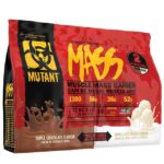 Mutant Mass 2 Flavours, Triple Chocolate & Vanilla Ice Cream - 2720g-