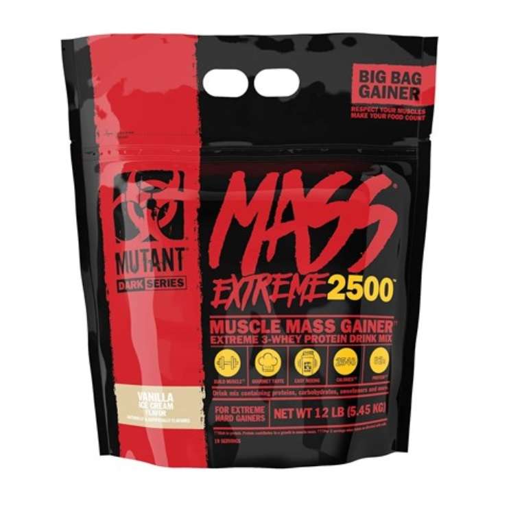 Mutant Mass Extreme 2500, Vanilla Ice Cream - 5450g-