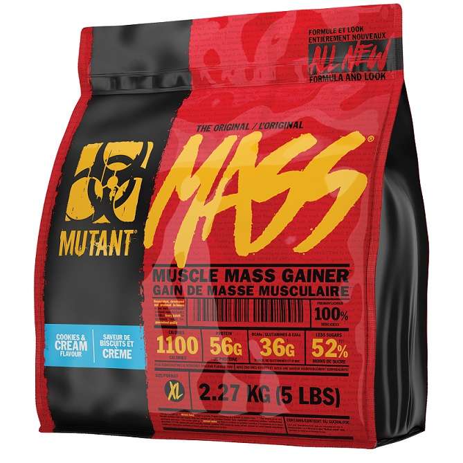 Mutant Mass, Cookies & Cream - 2270g-