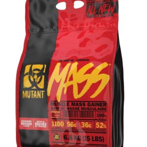 Mutant Mass, Strawberry Banana - 6800g-