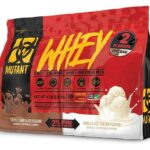 Mutant Whey 2 Flavours, Triple Chocolate & Vanilla Ice Cream - 1800g-