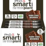 Smart Bar Plant, Dark Choc Brownie - 12 bars-