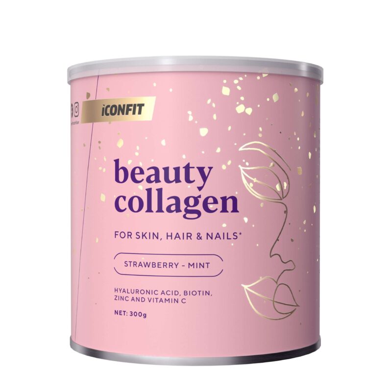 ICONFIT Beauty Kolagēns, zemeņu-piparmētras garša