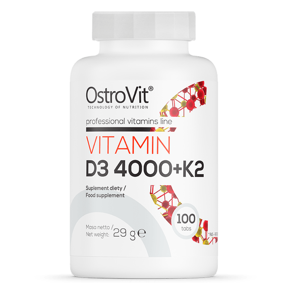 OstroVit Vitamīns D3 4000 SV + K2
