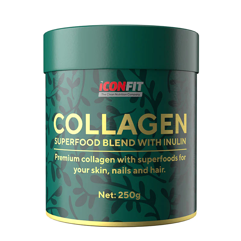 ICONFIT Collagen Superfood / Kolagēns, Aveņu-upeņu garša -250g