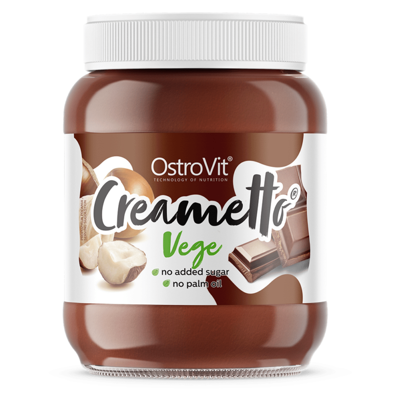 OstroVit Creametto Vege 350 g kakao un lazdu rieksti
