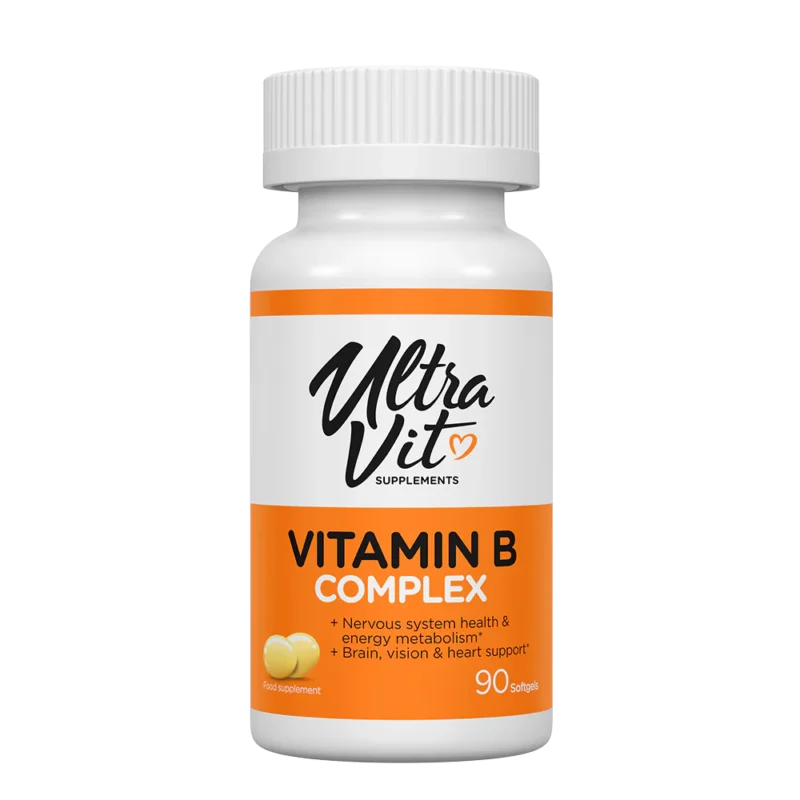 UltraVit B vitamīnu komplekss - 90 kapsulas