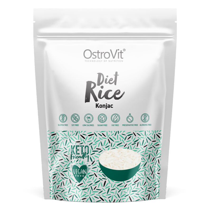 OstroVit Diet Rice no Konjaka Saknes - 400 g