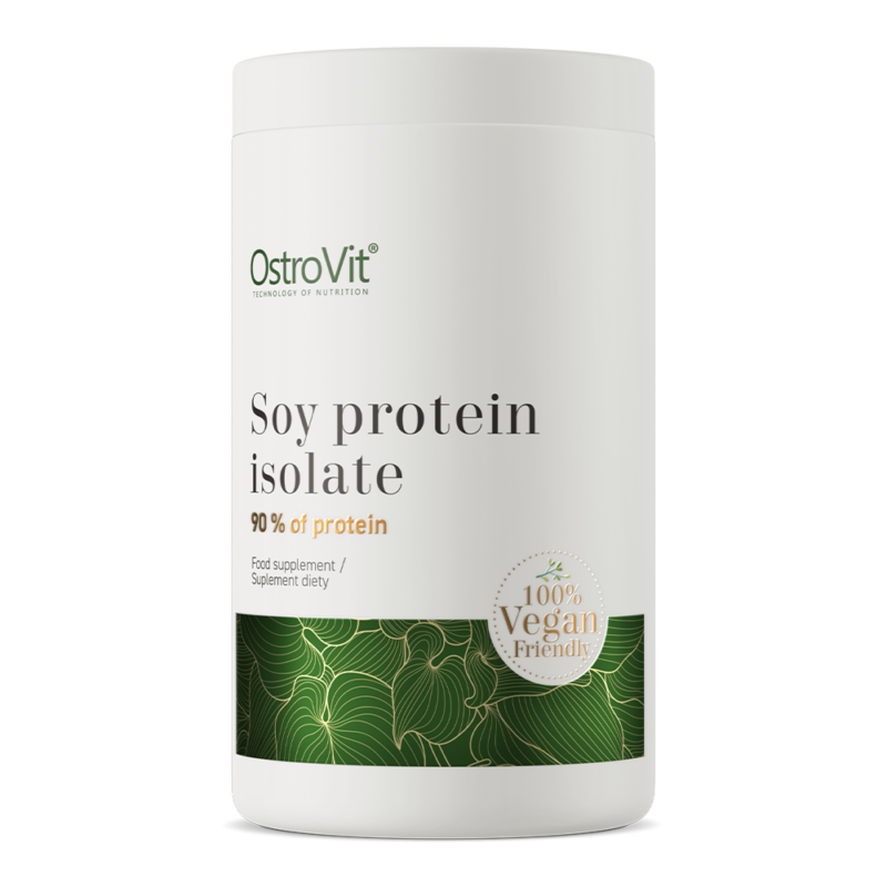 OstroVit Soy Protein Isolate, sojas proteīna izolāts - 390 g dabīgs