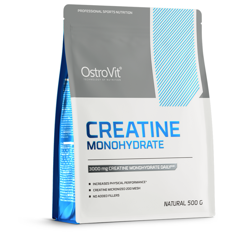 OstroVit Creatine Monohydrate / Kreatīna monohidrāts – 500 g