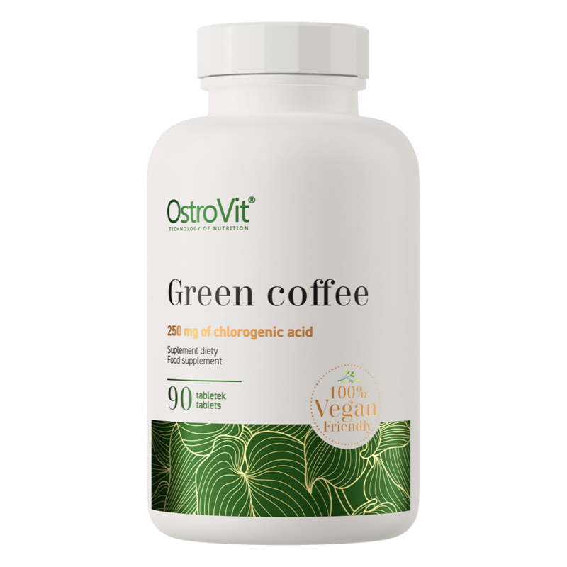 OstroVit Green Coffee / Zaļā Kafija - 90 tabletes