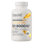 OstroVit Vitamīns D3 8000 SV - 200 tabletes