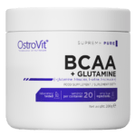 OstroVit BCAA ar Glutamīnu / BCAA + Glutamine - 200 g