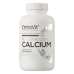 OstroVit Calcium / Kalcijs, Vitamīni D3 un K2 - 90 tabletes