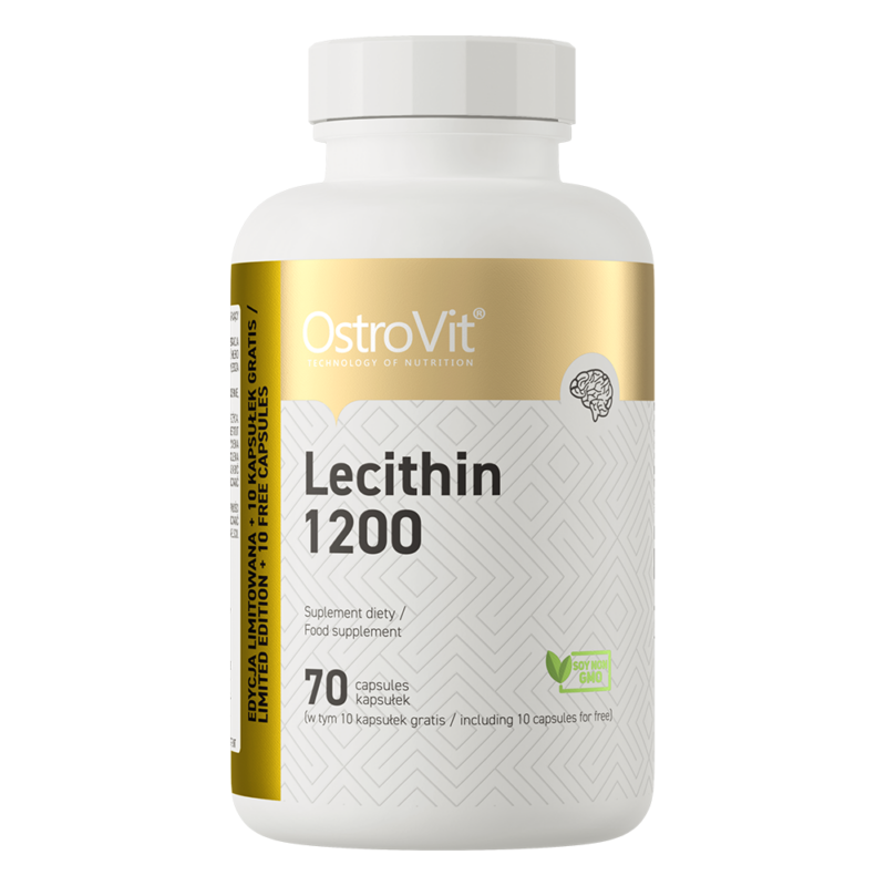 OstroVit Lecithin / Lecitīns 1200 mg - 70 kapsulas