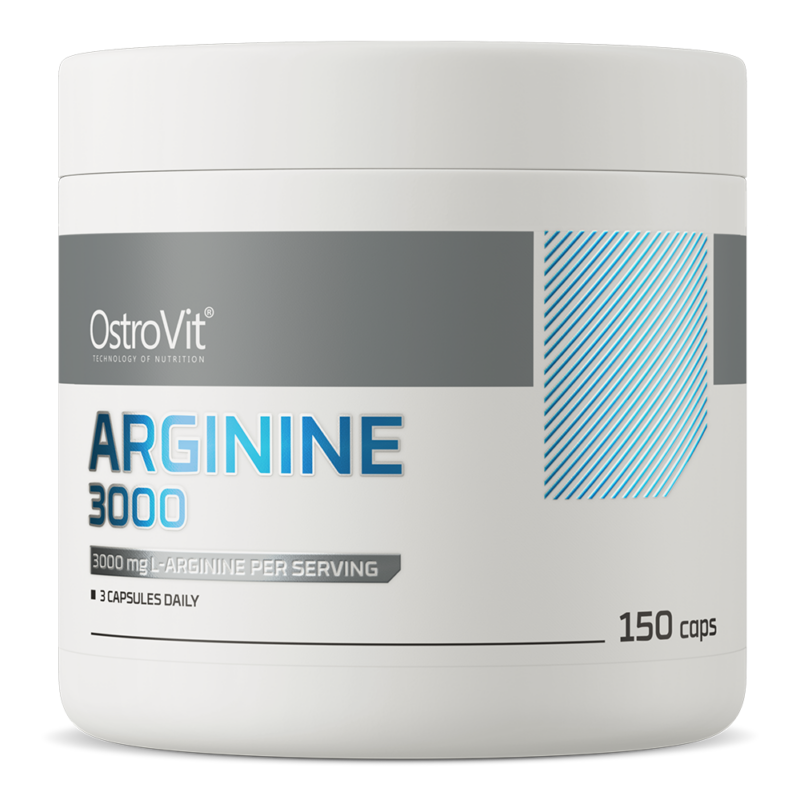 OstroVit Arginine / Arginīns 3000mg - 150 kapsulas