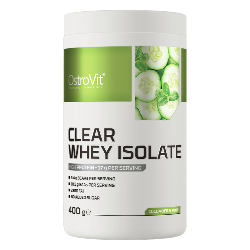 OstroVit Clear Whey Isolate, Svaigās Piparmētras - 400g