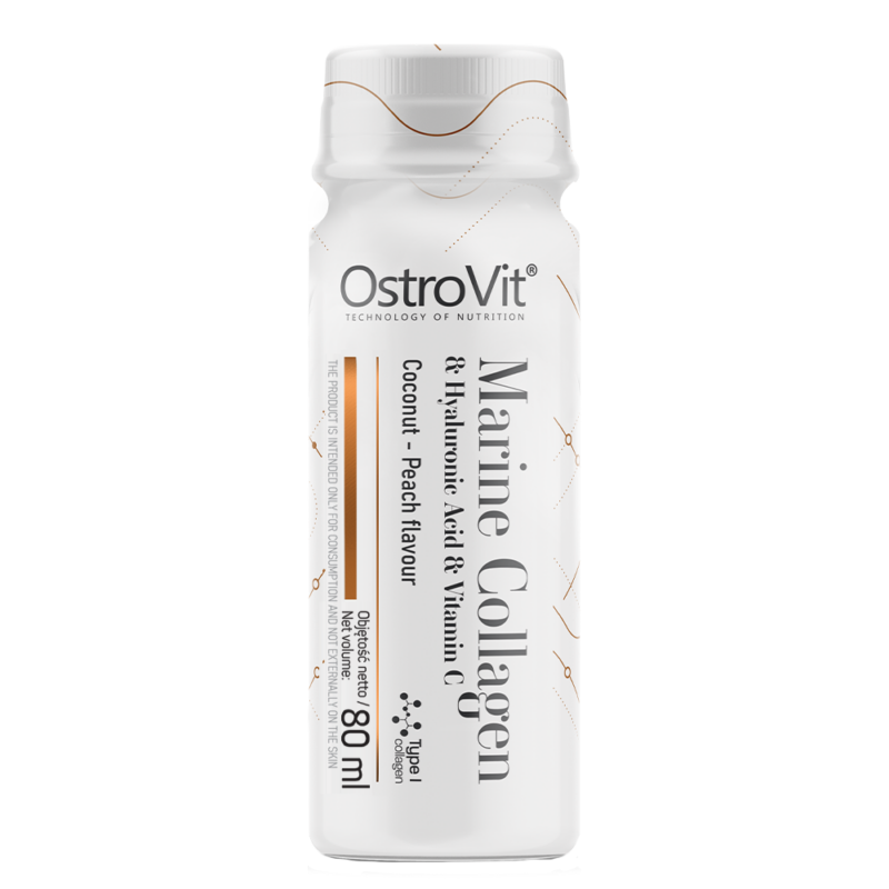 OstroVit Marine Collagen Shot / Kolagēna Šots - 80ml