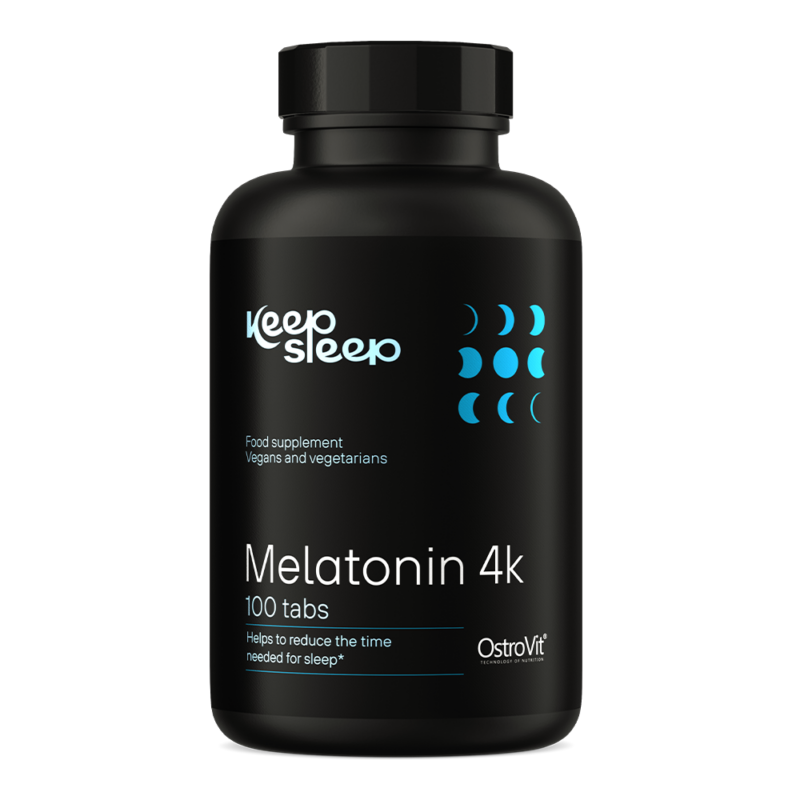 OstroVit Keep Sleep Melatonin 4k / Melatonīns - 100 tabletes