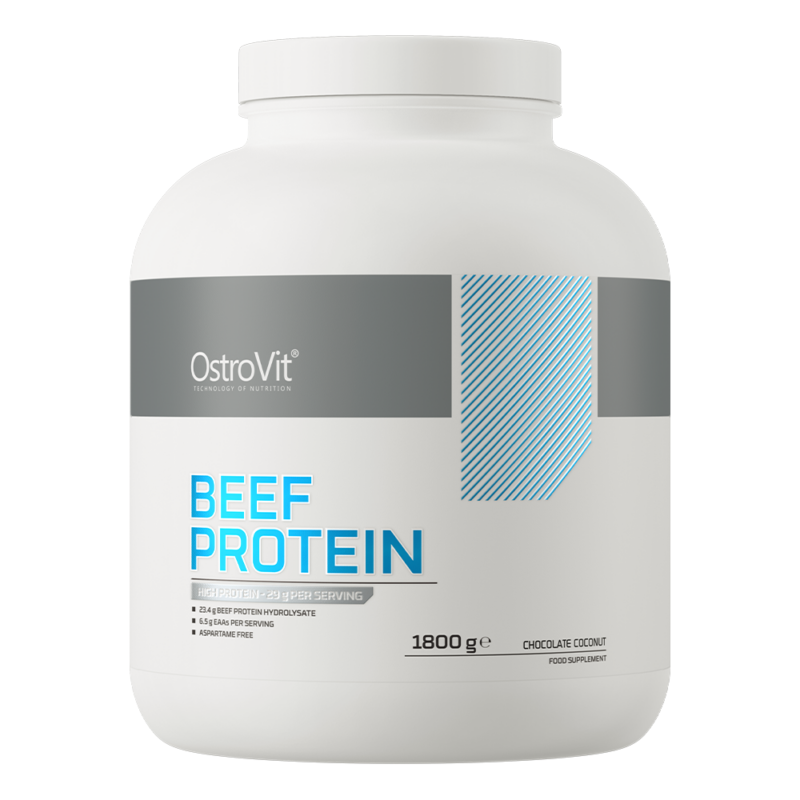 OstroVit Beef Protein Šokolādes-kokosriekstu - 1800 g