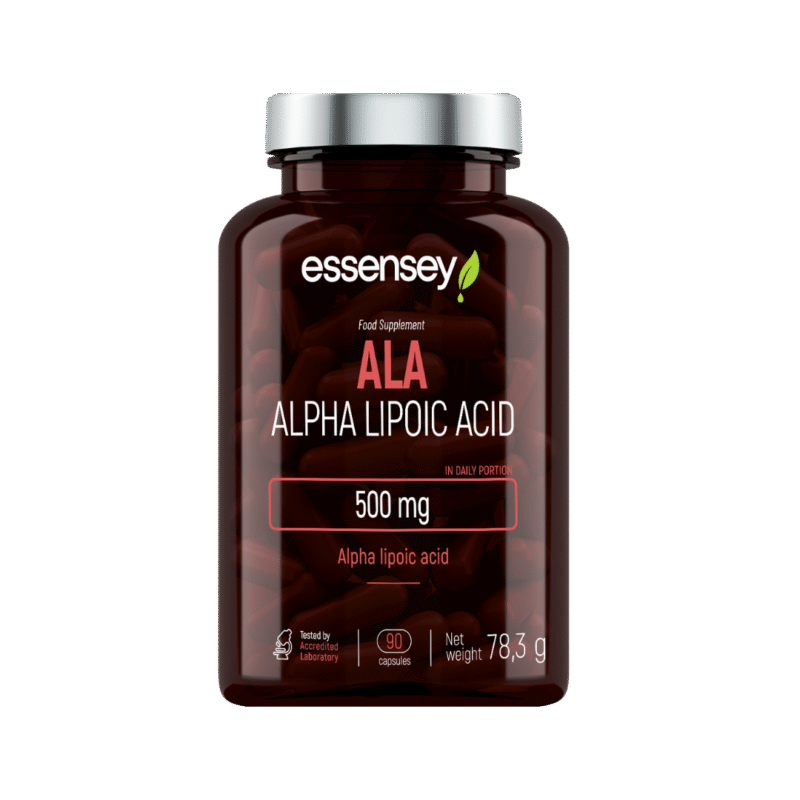 Essensey ALA Alfa liposkābe 500mg - 90 kapsulas