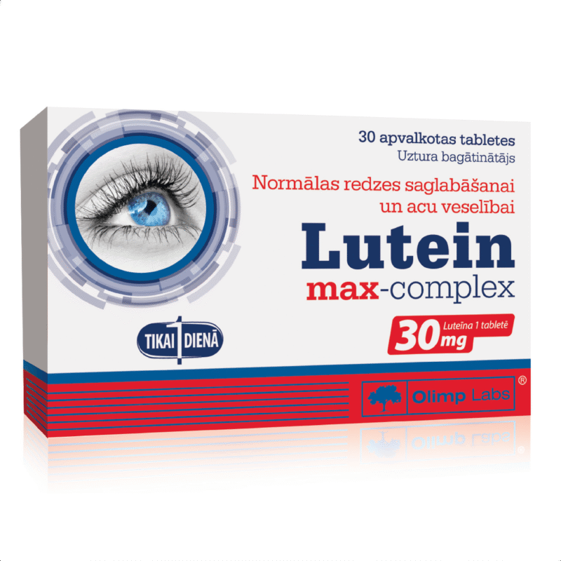 Olimp Labs Lutein max-complex - 30 tabletes