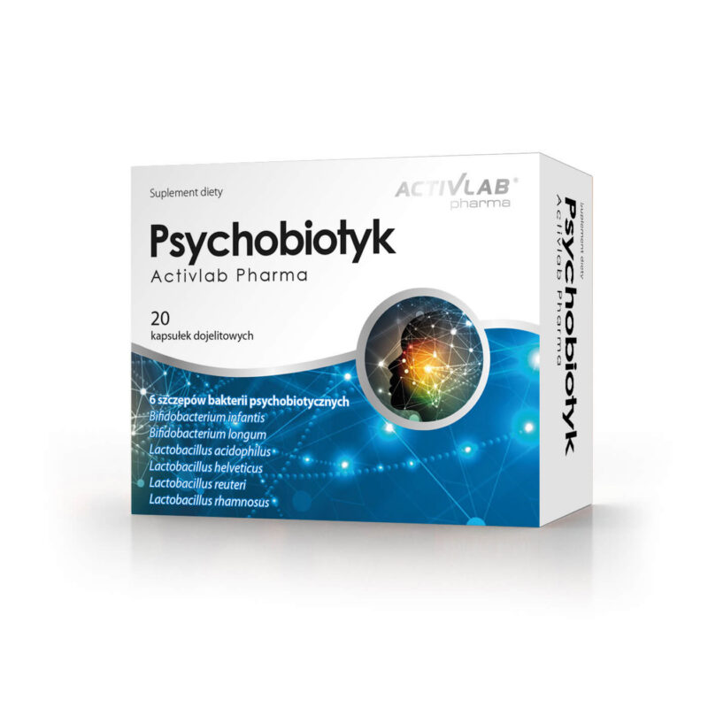 ActivLab Psychobiotic / Probiotikas - 20 kapsulas