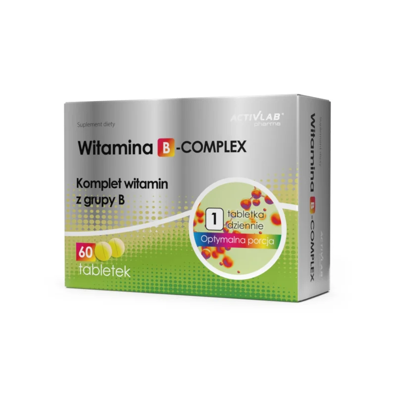 ActivLab Vitamin B-complex / B-komplekss - 60 tabletes