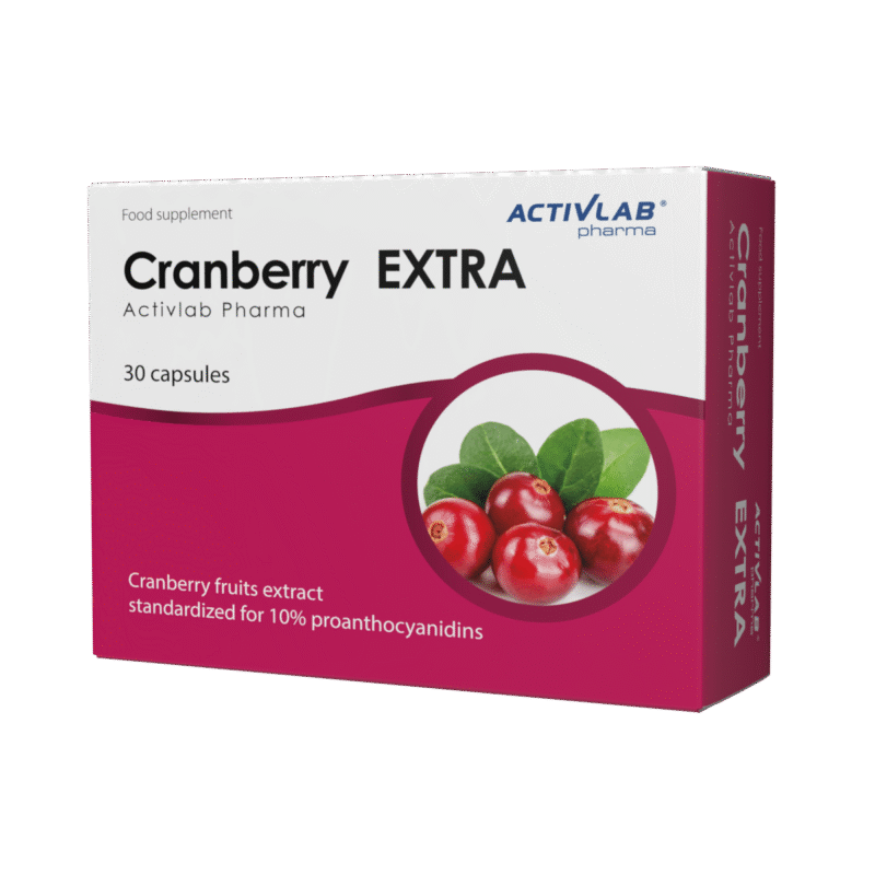 ActivLab Cranberry EXTRA / Dzērveņu ekstrakts - 30 kapsulas