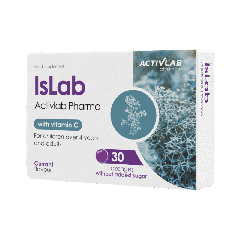 ActivLab IsLAB / Islandes ķērpis - 30 sūkājamas tabletes