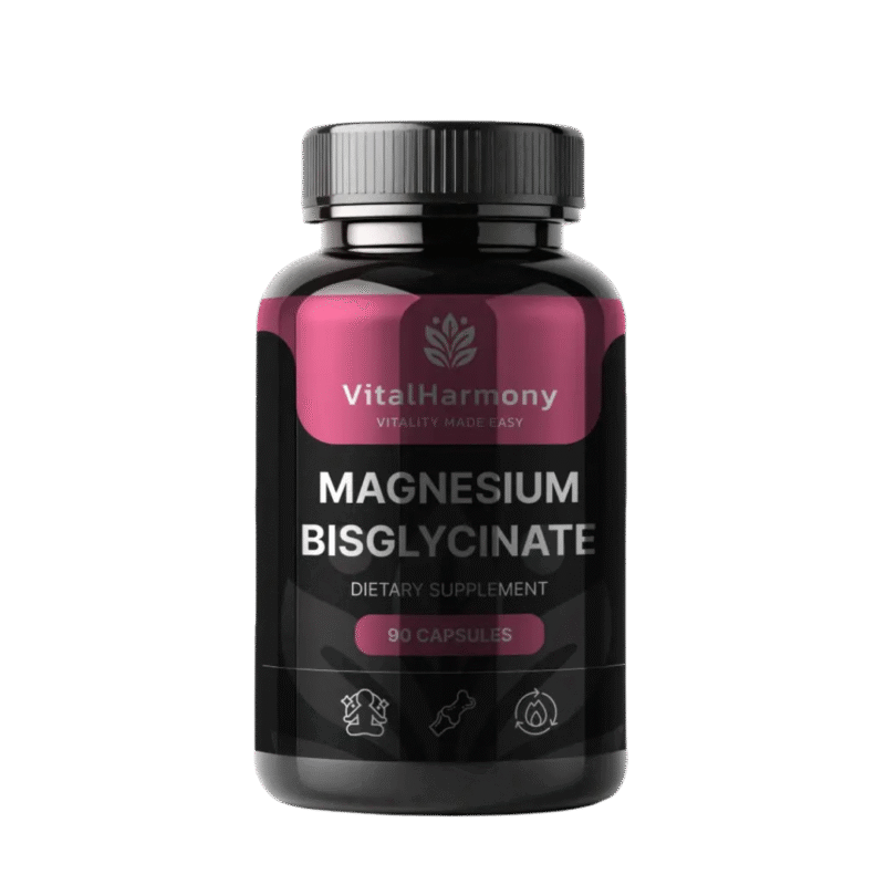 VitalHarmony Magnesium bisglycinate / Magnija bisglicināts - 90 kapsulas